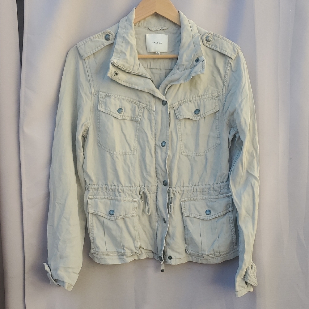 Talula Light Tan Utility Jacket
